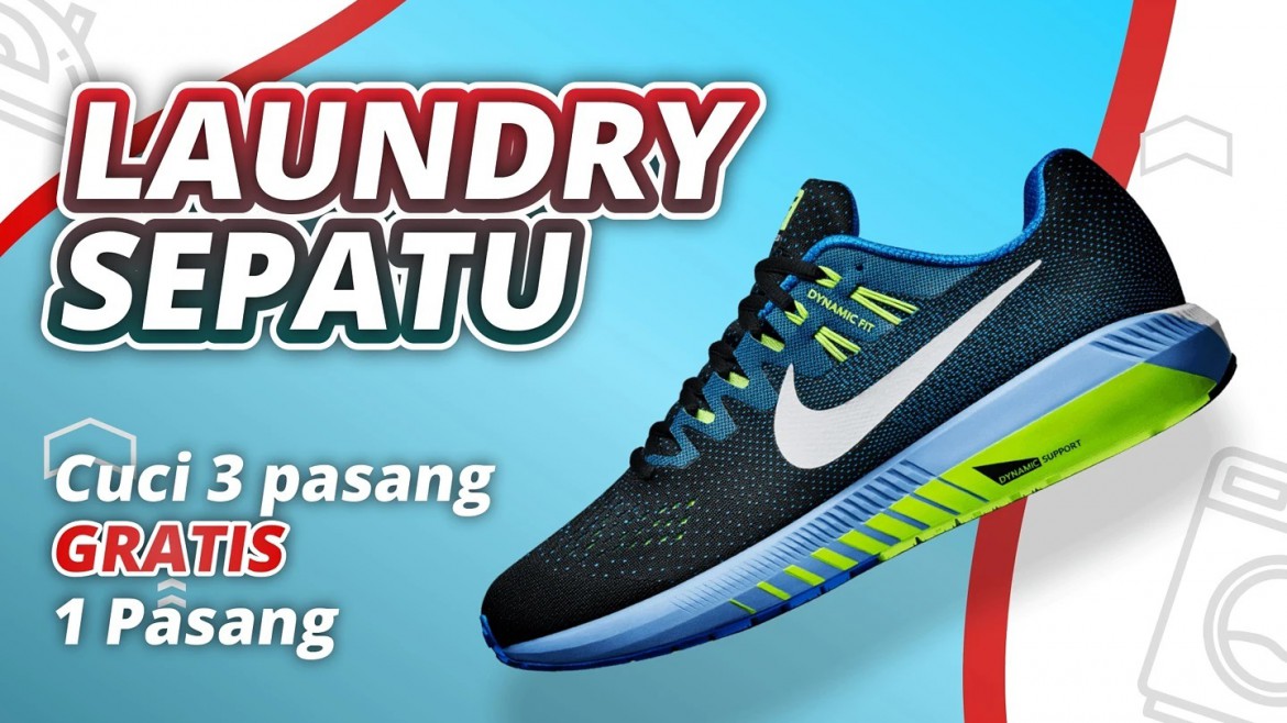 KINI DI LAUNDRY MEGA JAYA ADA LAUNDRY SEPATUNYA SOB 🥳